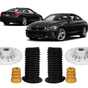 2 Kit Batente Suspensão Dianteira Bmw 435i 2013 2014 2015