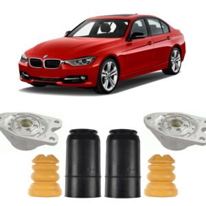 2 Coxim + Batente Coifa Traseiro Bmw 328i 2016 2017 2018