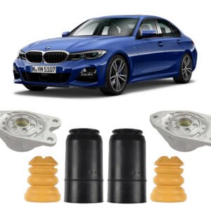 2 Coxim + Batente Coifa Traseiro Bmw 330i 2019 2020 2021