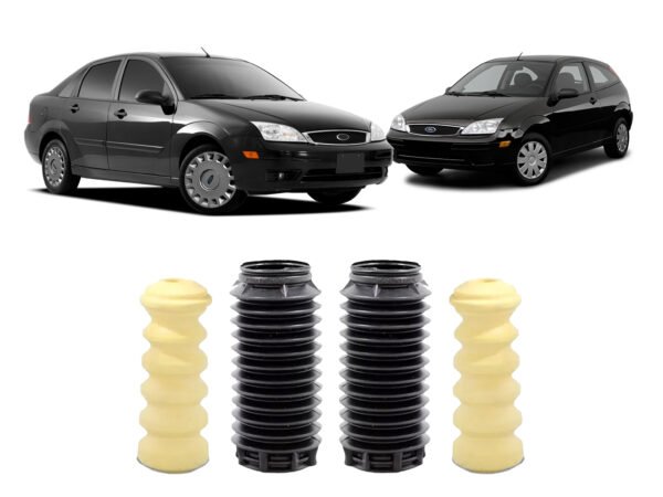 2 Batente Guarda Pó Suspensão Traseira Focus 2001 2002 2003