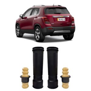 Par Batente Coifa Traseiro Chevrolet Tracker 2017 2018 2019
