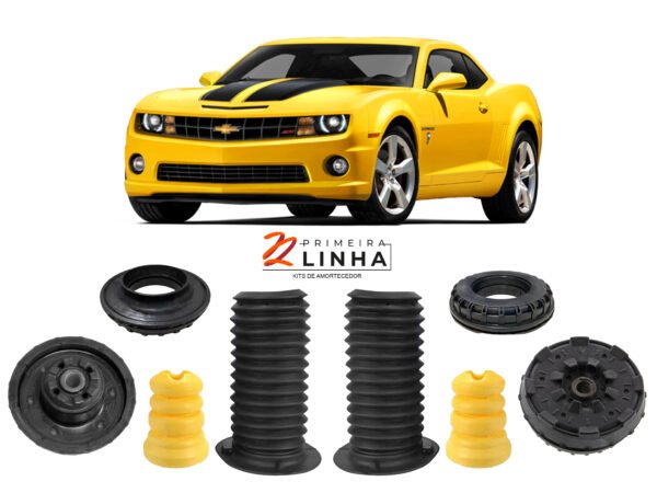 Par Kit Batente Suspensão Dianteira Gm Camaro