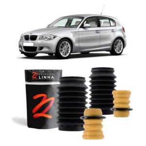 Par Kit Batente E Coifa Dianteira Bmw 120i 2006 2007 2008