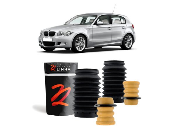Par Kit Batente E Coifa Dianteira Bmw 120i 2006 2007 2008