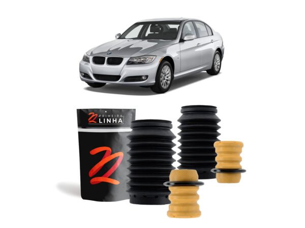 Par Kit Batente E Coifa Dianteira Bmw 325i 2006 2007 2008 09
