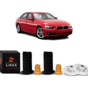 Kit Coxim Batente Coifa Dianteiro Bmw 316i 2013 2014 2015
