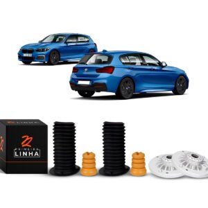 Kit Coxim Batente Coifa Dianteiro Bmw 125i 2012 2013 2014 15