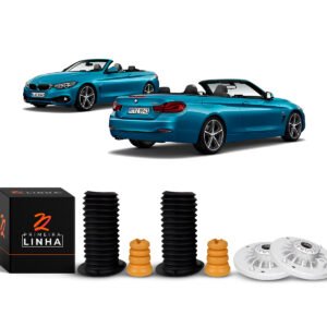 Kit Coxim Batente Coifa Dianteiro Bmw 420i 2012 2013 2014