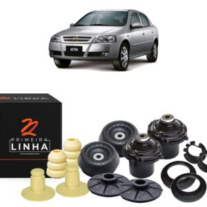 Kit Coxim Amortecedor Dianteiro Traseiro GM Astra 2005 2006