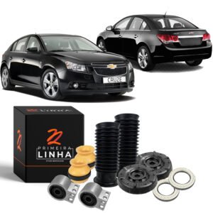 2 Kit Coxim + Bucha Dianteiro Gm Cruze 2011 2012 2013 2014