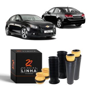 Kit Batente Coifa Dianteira Traseira Chevrolet Cruze 2013 14