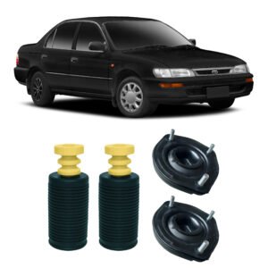 2 Kit Do Amortecedor Traseiro Toyota Corolla 1994 1995 1996