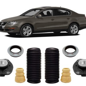 Par Kit Batente Suspensão Dianteira Passat 2006 2007 2008 09