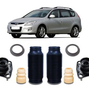 Par Kit Batente Suspensão Dianteira Hyundai I30 Cw 2010/2012
