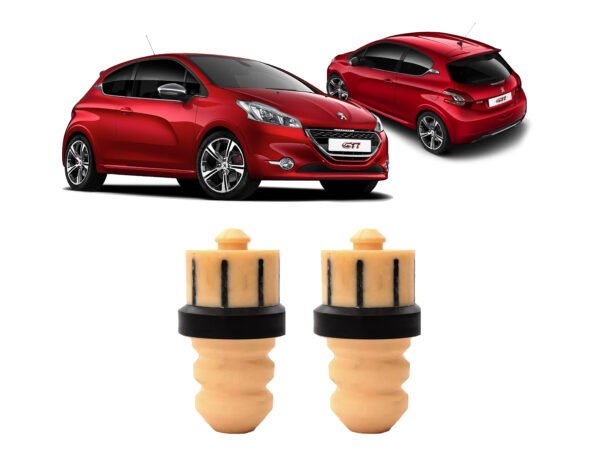 2 Batente Mola Suspensão Traseira Peugeot 208 2013 2014 2015