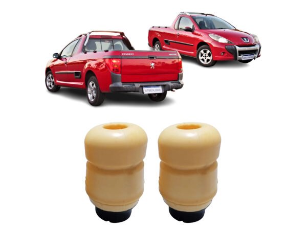 2 Kit Do Amortecedor Traseiro Hoggar Pick Up 2012 2013 2014
