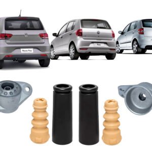 Kit Batente Coxim Amortecedor Traseiro Fox 2008 2009 2010