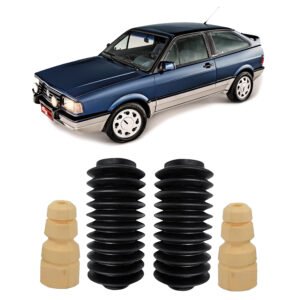 Kit 2 Reparo Batente Coifa Traseiro Gol 1987 1988 1989 1990