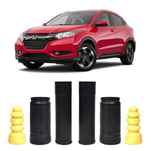 Kit 2 Reparo Batente Traseiro Honda Hrv 2015 2016 2017 2018
