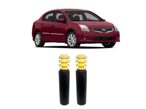 2 Batente Guarda Pó Suspensão Traseira Sentra 2010 2011 2012