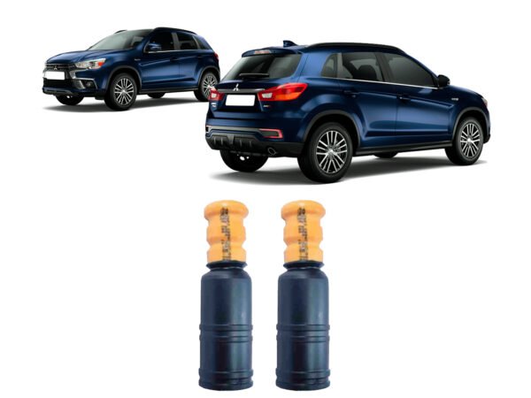Par Batente E Coifa Traseiro Mitsubishi Asx 2010 2011 2012