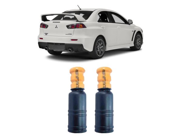 Kit Batente E Coifa Amortecedor Traseiro Lancer 2011 A 2019