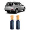 2 Batente E Coifa Suspensão Traseira Outlander 2007 2008 09