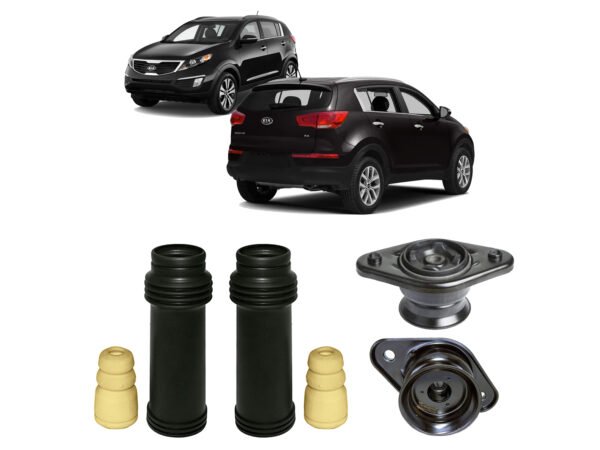 Kit Coxim Batente Traseiro Kia Sportage