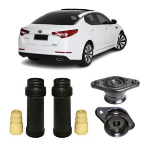 2 Kit Coxim Batente Traseiro Kia Optima 2012 2013 2014 2015