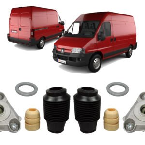 Kit Batente Suspensão Dianteira Boxer 2006 2007 2008 2009 10