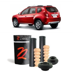 Kit Batente Coxim Traseiro Completo Duster 2012 2013 2014