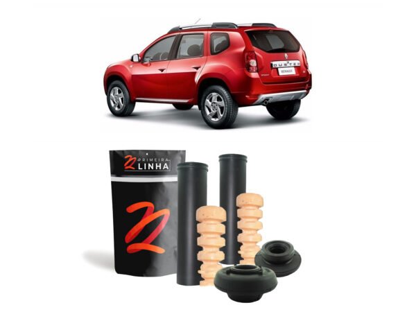 Kit Batente Coxim Traseiro Completo Duster 2012 2013 2014