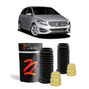 Par Kit Batente E Coifa Dianteira Mercedes B200 2012 A 2018