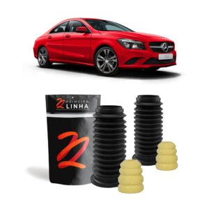 Par Kit Batente E Coifa Dianteira Mercedes Cla180 2013/2018