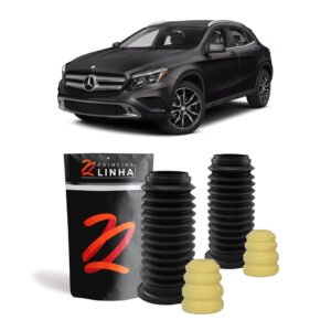 Par Kit Batente E Coifa Dianteira Mercedes Gla250 2015 2016