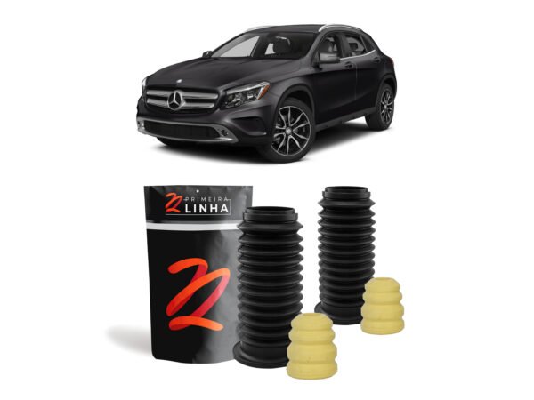 Par Kit Batente E Coifa Dianteira Mercedes Gla250 2015 2016