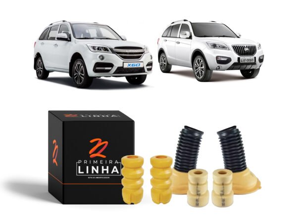 Kit Batente Coifa Traseiro Dianteiro Lifan X60 2017 2018 19