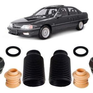 2 Kit Coxim Batente Dianteiro Chevrolet Omega 1996 1997 1998