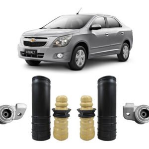 2 Kit Coxim Traseiro Chevrolet Cobalt 2016 2017 2018 2019