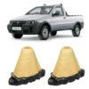 Par Batente De Amortecedor Traseiro Fiat Strada 1998 A 2007