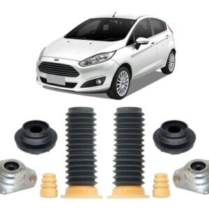 Par Kit Do Amortecedor Dianteiro New Fiesta 2017 2018 2019