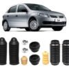 2 Kit Coxim Batente Dianteiro Traseiro Gol G5 2008 2009 2010