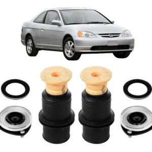 Kit Batente Suspensão Dianteira Honda Civic 2004 2005 2006