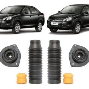 2 Kit Coxim Amortecedor Dianteiro Jac J3 2013 2014 2015 2016