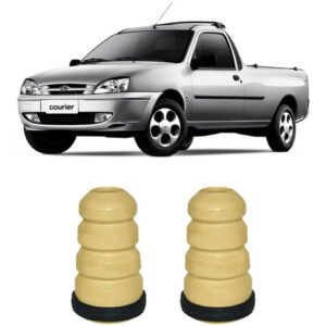 2 Batente Suspensão Traseira Ford Courier 1997 1998 1999 00
