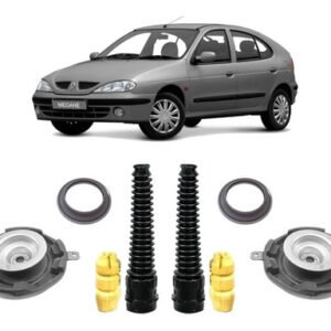 2 Kit Do Amortecedor Dianteiro Renault Megane 1997 1998 1999