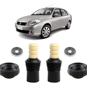 2 Kit Batente Suspensão Dianteira Symbol 2017 2018 2019 2020