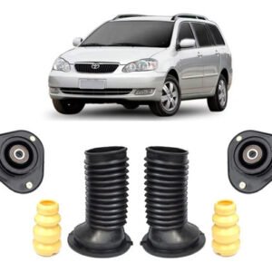 2 Kit Coxim Amortecedor Dianteiro Fielder 2002 2003 2004 05
