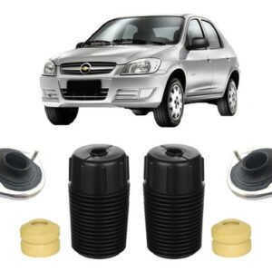 Kit Batente Suspensão Dianteira Prisma 2007 2008 2009 2010
