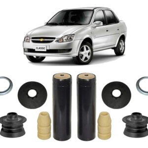 2 Kit Batente Suspensão Traseira Classic 2010 2011 2012 2013